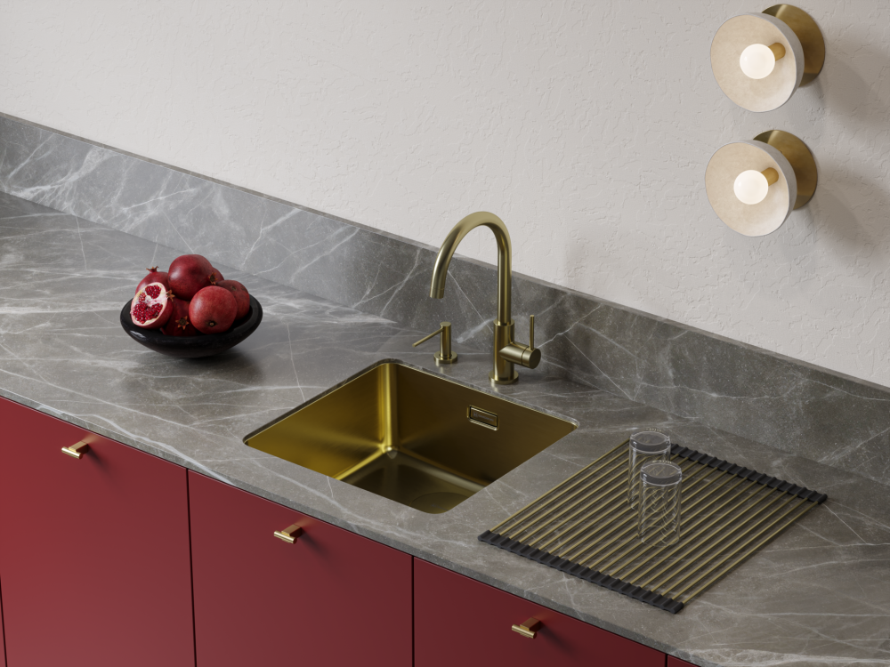 Shinagawa Slim LG светлое золото Omoikiri