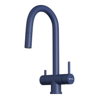 Akita-S IB индиго синий матовый