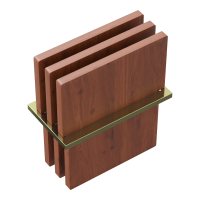 Вставка-держатель и доски FP-04-LG светлое золото