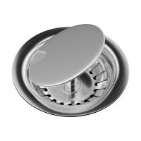 Выпуск с декоративной крышкой C-05 C хром