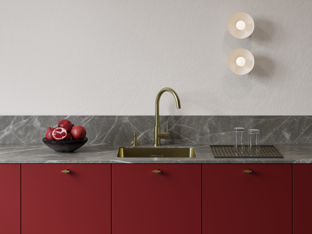 Shinagawa Slim LG светлое золото Omoikiri