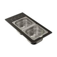 Контейнер DC-02-2-IN нержавеющая сталь