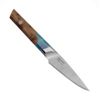 Нож из премиальной дамасской стали Damascus Kuon Овощной