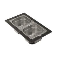 Контейнер DC-04-2-IN нержавеющая сталь