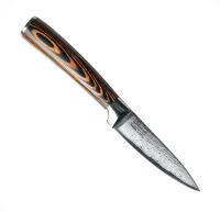 Нож из премиальной дамасской стали Damascus Suminagashi Овощной