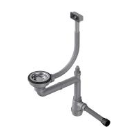 Арматура для одночашевых моек со скрытым прямоугольным переливом WK-1-S-IN